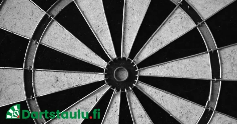Siili vai ei? Miksi kisatason harjas-dartstaulu on ainoa oikea valinta harrastajalle