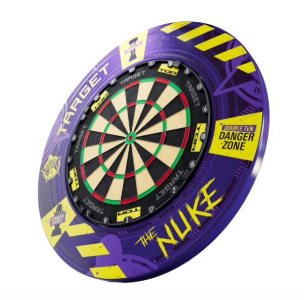 Target Luke Littler World Champion 2025 Surround And Dartboard Set - Image 2