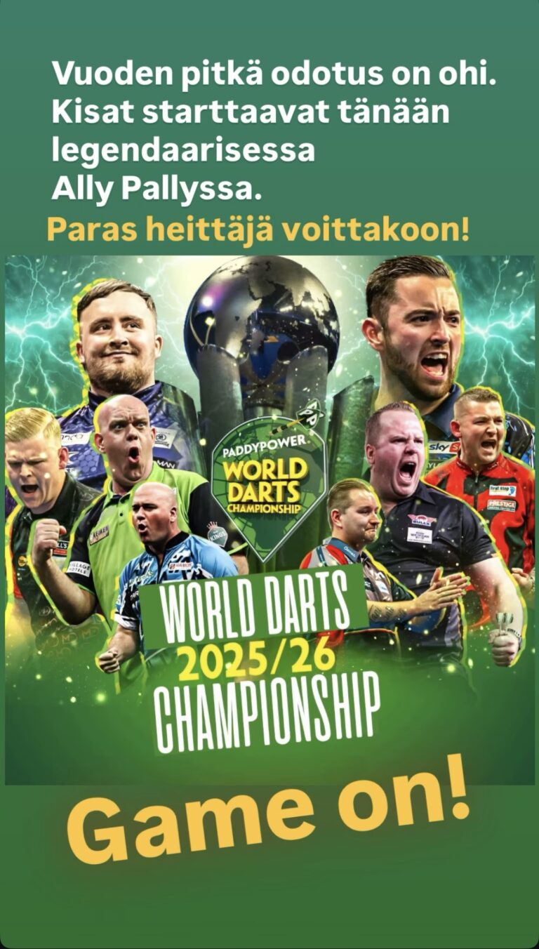 Darts MM-Kisat 2026