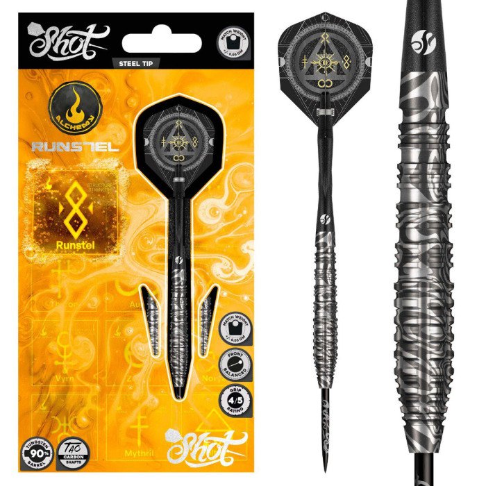 Shot alchemy runstel darts tikka 90%