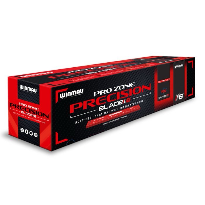 Winmau Pro Zone Precision Soft Feel Darts-matto + Oche