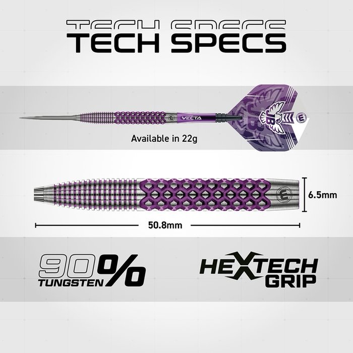 Winmau John Brown 90% dartstikka