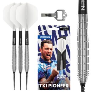 Red Dragon Luke Humphries TX1 Pioneer Switch Point 90% 22g darts-tikka
