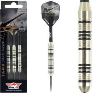 Bull's Tank Nickel Silver Brass dartstikka