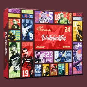 McDart Darts Joulukalenteri 2026 – Steel Tip